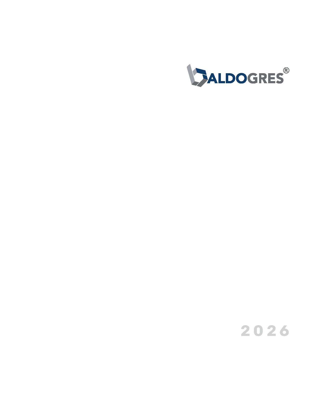 Baldogres 2026 catalog cover